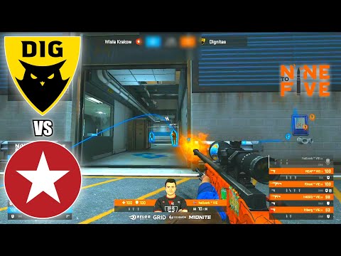 Wisla Krakow vs Dignitas - MIDNITE Nine to Five 7 | CSGO HIGHLIGHTS
