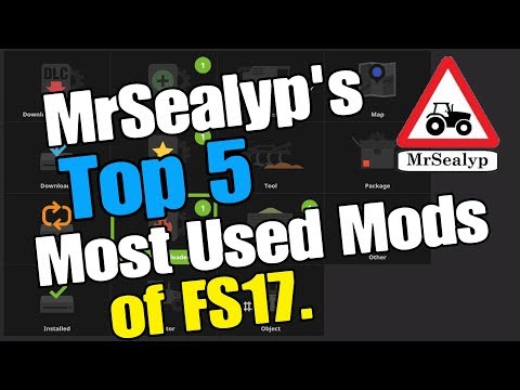 MrSealyp's Top 5 Most Used Mods of FS17, Special Episode. Farming Simulator 17 PS4.
