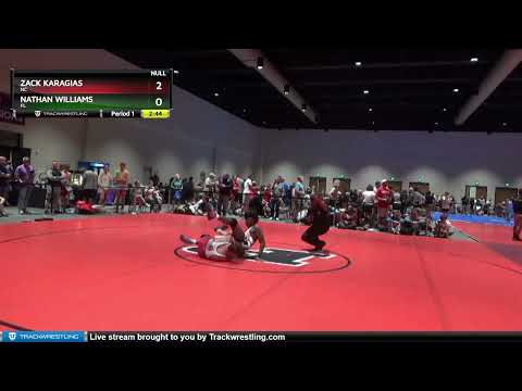 152 Lbs Champ. Round 1 - Zack Karagias, NC Vs Nathan Williams, FL 760c