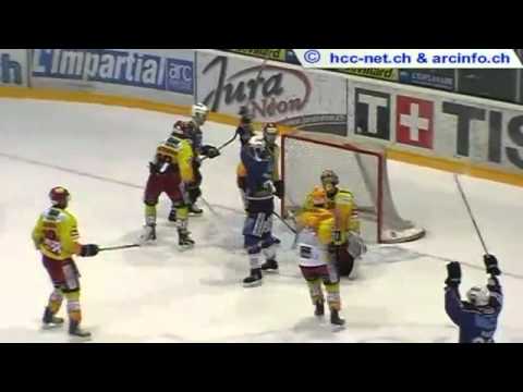 15.02.2011 HC La Chaux de Fonds - HC Sierre Anniviers (6-4).flv