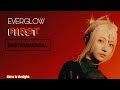 EVERGLOW - FIRST (OFFICIAL INSTRUMENTAL) | sana is straight