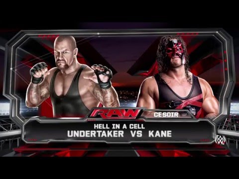 WWE Raw 15/05/16 THE UNDERTAKER .vs. KANE