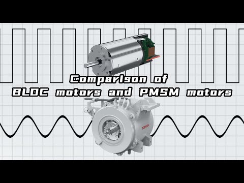 BLDC | PMSM | Comparison of brushless DC motors and permanent magnet synchronous motors