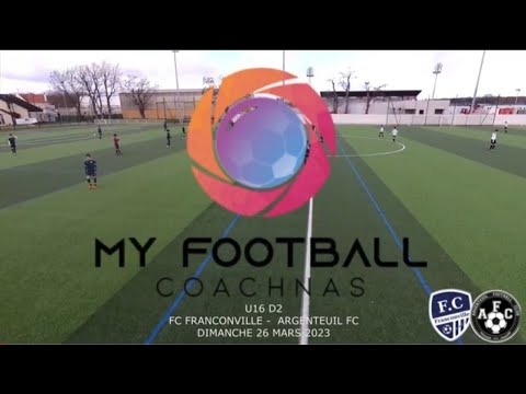 DIMANCHE 26 MARS U16 D2 FC FRANCONVILLE - ARGENTEUIL FC LES BUTS