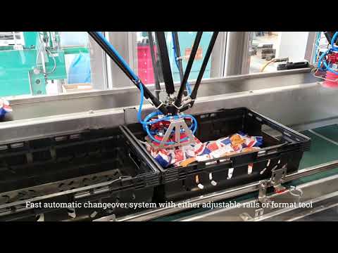 Robotic case packer - EGATEC A/S