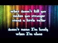 What Doesn't Kill You (Stronger) - Kelly Clarkson ...