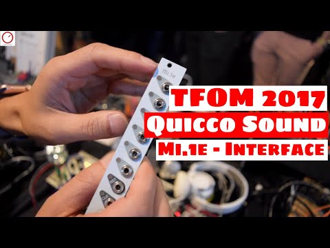 Tokyo Festival Of Modular 2017: Quicco Sound Mi.1e - Wireless Eurorack Interface | SYNTH ANATOMY