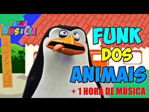 FUNK DOS ANIMAIS + 1 HORA DE MÚSICAS ANIMADAS INFANTIL