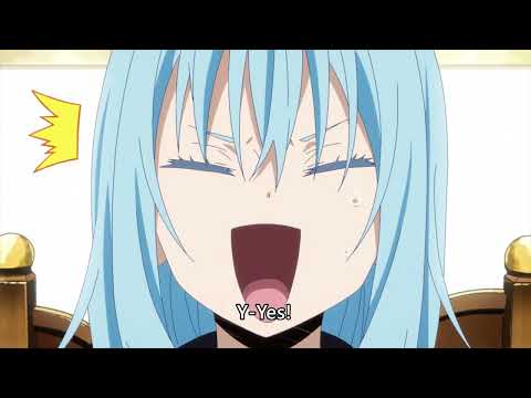 Rimuru Slacking off in a important meeting gets Scolded