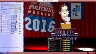 The Political Machine 2016 - Let's play