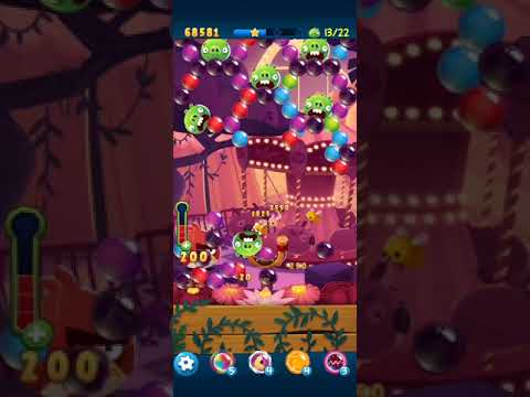 Angry Birds Pop Bubble Shooter LEVEL 472 3 STARS NO BOOSTERS #angrybirdspopbubbleshooter