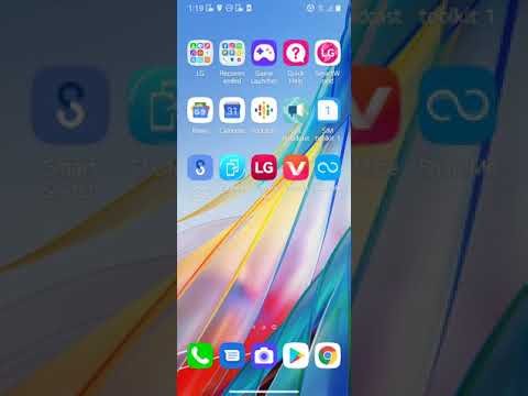 LG wing battery 🔋 %percent kese rkhe