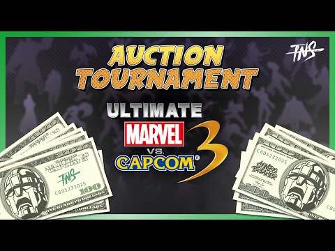 UMVC3 AUCTION TOURNAMENT Combo Breaker 2025 - Marvel 3 Tournament