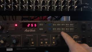 Video thumbnail for Peavey Addverb effects processor (1988) Informal Walkthrough by 8bitwidgets