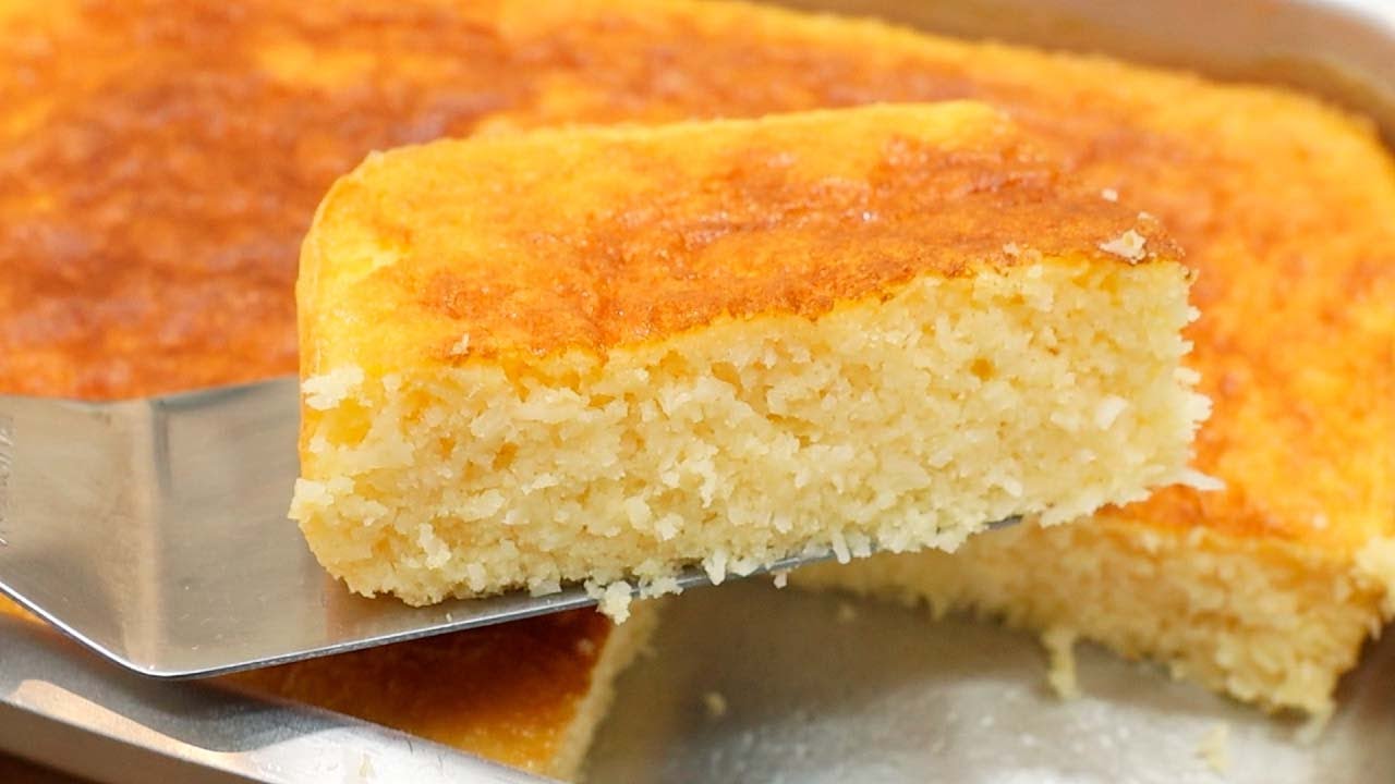 ESSE BOLO DE COCO SEM FARINHA É O MAIS FÁCIL E RÁPIDO QUE JÁ FIZ ATÉ HOJE! DELICIOSO-Isamara Amâncio