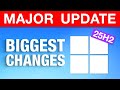 Windows 11 Major Annual Update 2025 Biggest Changes 25H2