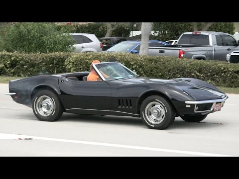 Classic Corvette Burnout Gone Wrong