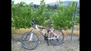 preview picture of video 'Uphill bike ride from Florence to Pelago in Tuscany Italy'