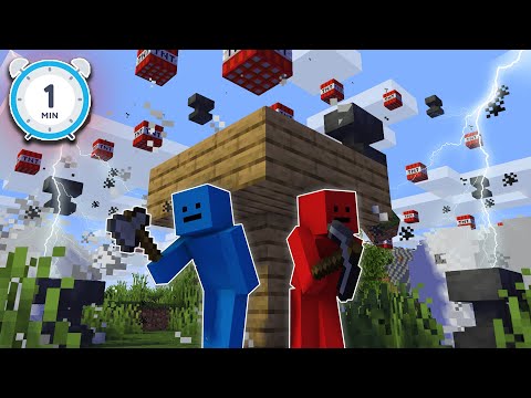 Minecraft But CHAOS Happens EVERY 60 SECONDS!