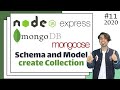2 Mongoose Schema And Models Explained Create Collections Using Mongoose In Hindi In 2020