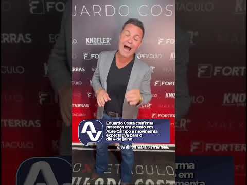 Eduardo costa em abre campo Minas Gerais show