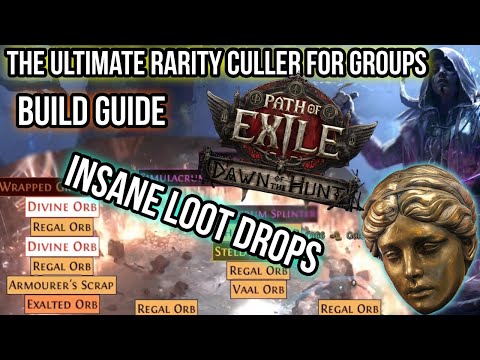 The best Rarity Bot/Rarity Culler/Aura Bot Build Guide for Groups in Path of Exile 2 - POE2