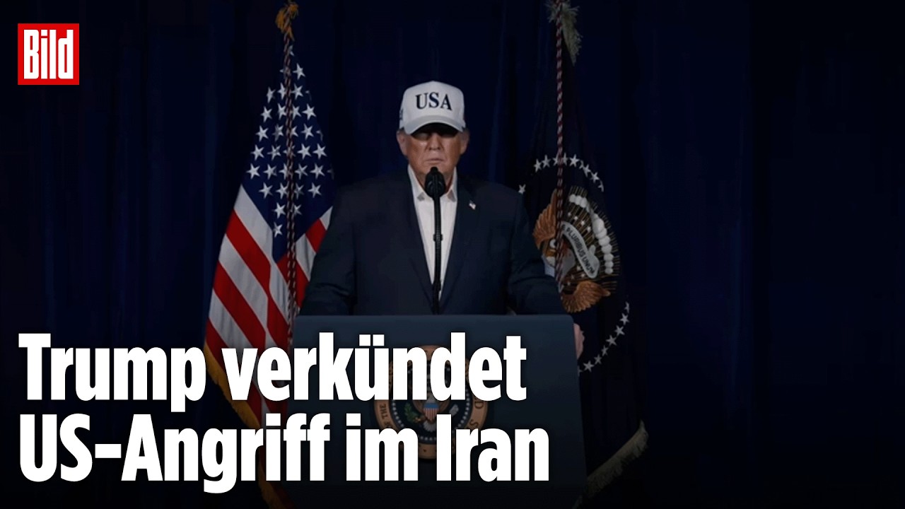 Nach Explosionen in Teheran: Trump verkündet US-Angriff im Iran