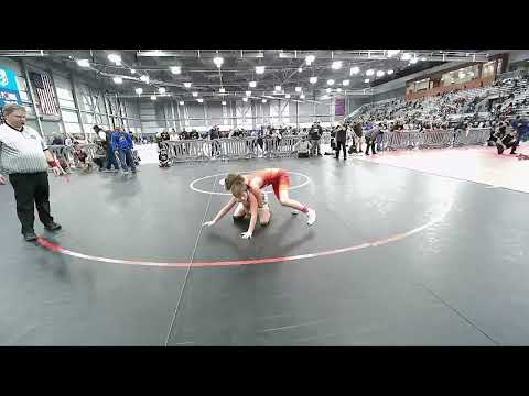 92 Lbs Cons. Round 3 - Gabriel Shaw, Steelclaw Wrestling Club Vs Cy Sowa, Salem Elite Mat Club C93