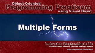 OOP Programming (VB) - 12A Multiple Forms