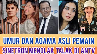 Download lagu UMUR DAN AGAMA ASLI PEMAIN SINETRON MENOLAK TALAK DI ANTV @lalanurofficial836 mp3