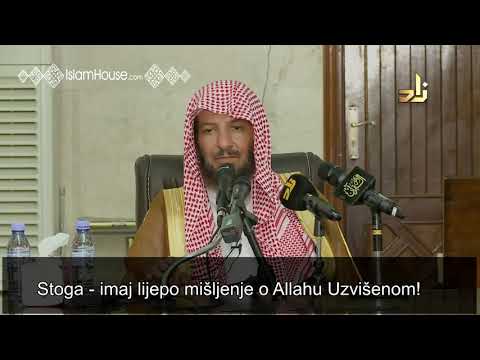Imaj lijepo mišljenje o Uzvišenom Allahu│šejh Sa`d ibn Nasir eš-Šesri