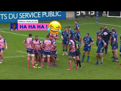 TOP 14 - J15: L'arbitre M. Raynal propose une reconversion à Sékou Macalou