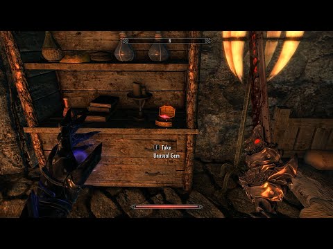 Skyrim AE Legendary Difficulty Ep 184 Hob's Fall Cave again Missed Stone of Barenziah the first time