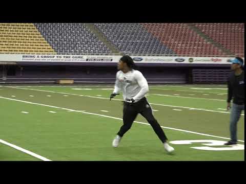 2018 UNI Football Pro Day - Daurice Fountain