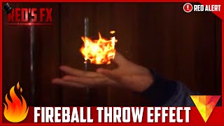 Fireball Throwing Hitfilm 4 Express Tutorial | Red's Fx