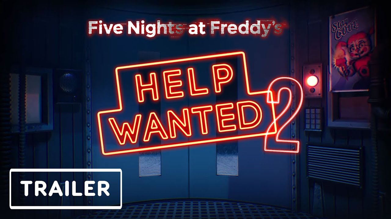 GAMEPLAY DO FNAF 10?! Atualização HELP WANTED 2! 