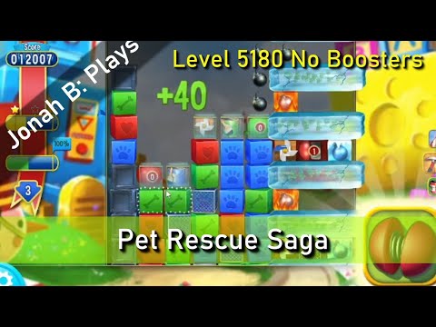 Pet Rescue Saga Level 5180 No Boosters