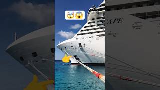 WATCH UNTIL LAST...Ship Hold By Strong Rope #viewersloverviews #cruiseship #shorts #viral #travel