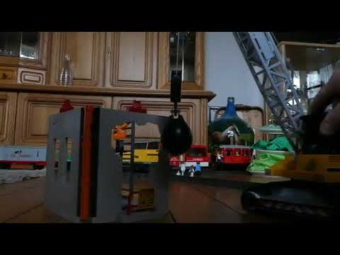 Playmobil Seilbagger mit Abrissbirne