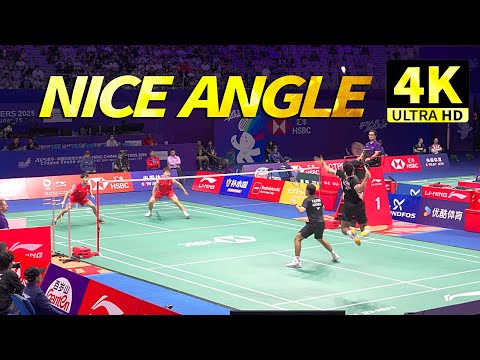 [4K60FPS] NICE ANGLE！Fajar ALFIAN /Muhammad Shohibul FIKRI vs LIANG.W.K /WANG.C | 2025 China Masters