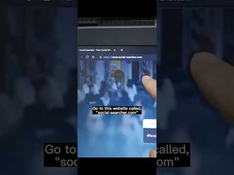 Free Social Media Search Engine #shorts