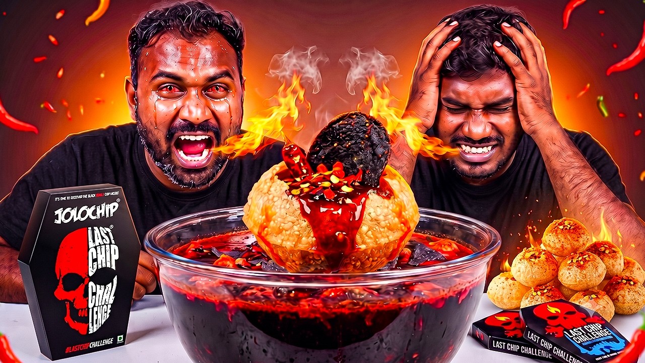 Don't Try This SPICY Pani Puri Challenge... 🥵 (₹1000 Prize)
