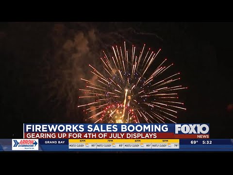 4th of July fireworks sales booming this year