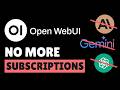 Open WebUI The BEST Open Source AI UI Web Search RAG Image Gen