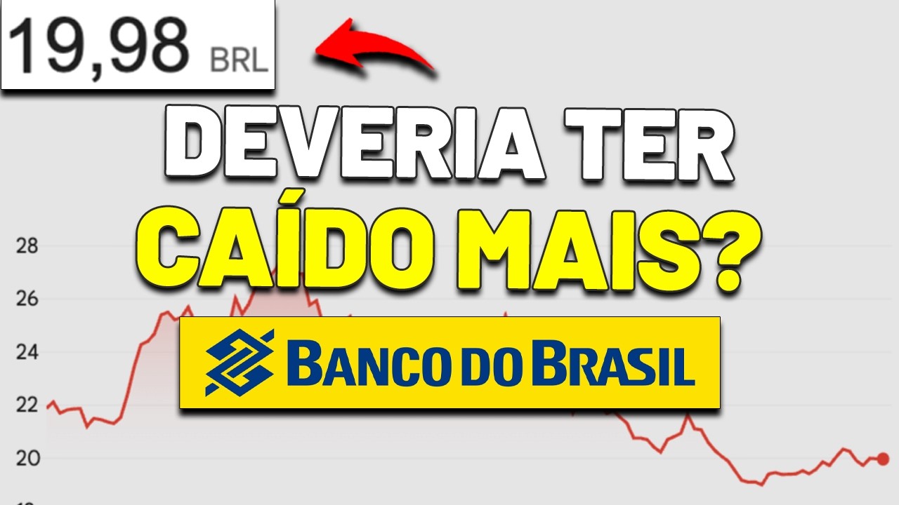 BANCÕES: ITAÚ, BRADESCO e BANCO DO BRASIL | VULCABRAS CAINDO 40% do PICO