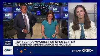 Top tech companies pen open letter in defense of open-source AI models