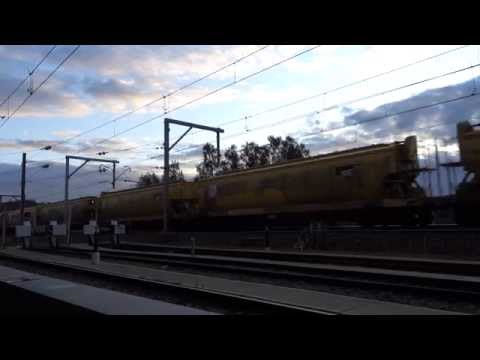 SSR101 - SSR102 with a grain train - 3/9/15