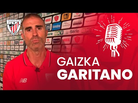 Imagen de portada del video gaizka Gaizka Garitano | AS Roma 2-2 Athletic Club | post-match