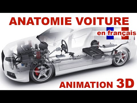 Comment fonctionne une voiture ? Les bases de l’anatomie automobile (Animation 3D)