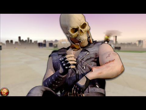 Every Version of Mr Grimm in Twisted Metal Games